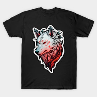 Mythical Wolf Painting T-Shirt